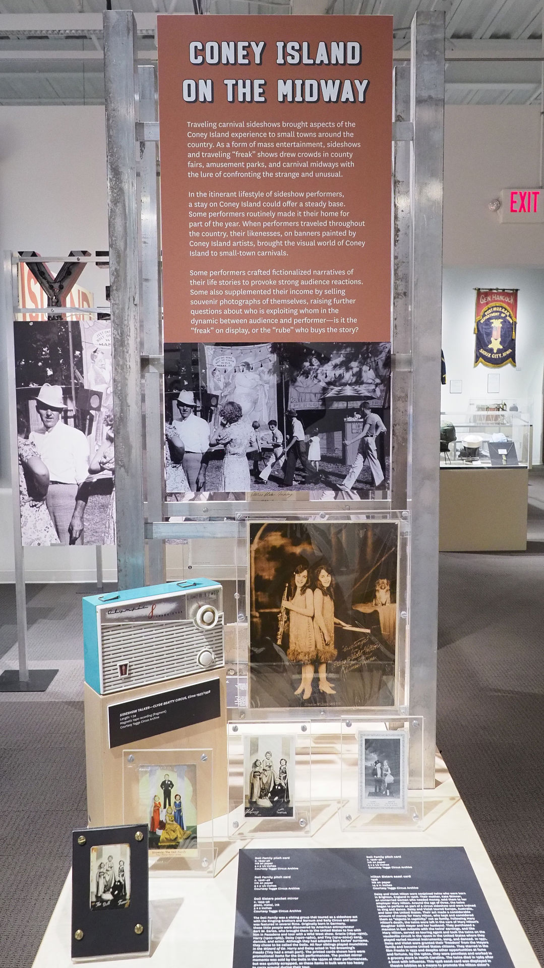 Museum Coney Island exhibit